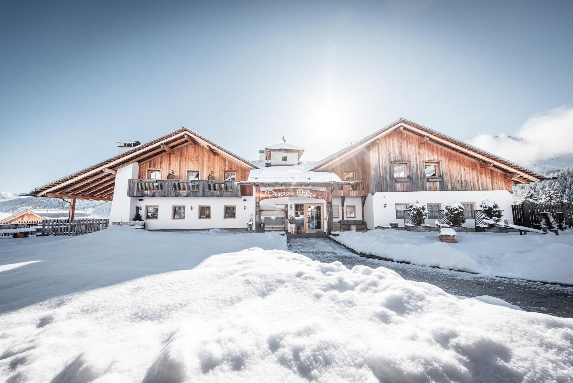 Hotel Pension Odles Sankt Martin in Thurn Exterior foto